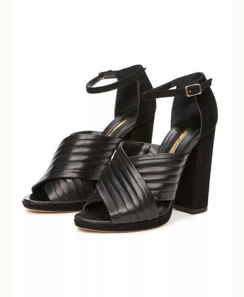 Atos Lombardini Leather High Heeled Sandal - Image 3