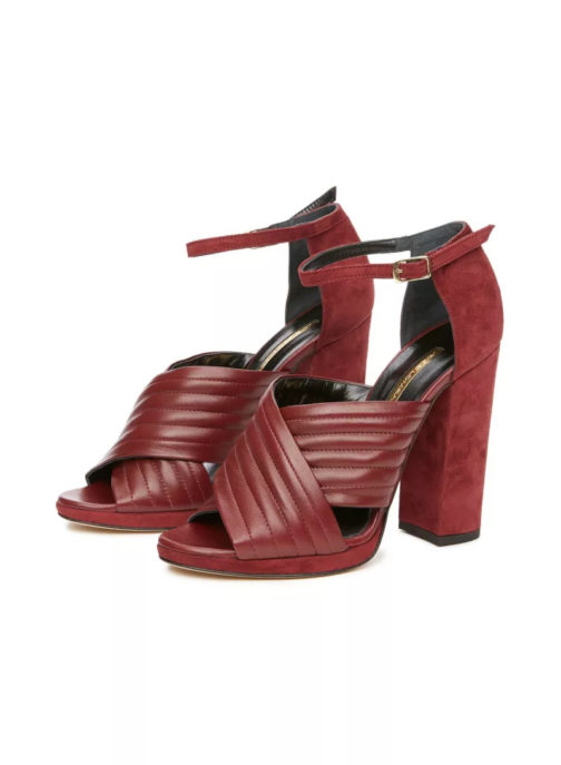 Atos Lombardini Leather High Heeled Sandals - Image 2
