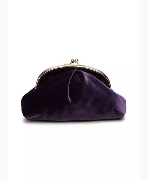 Atos Lombardini Velvet Clutch - Image 5