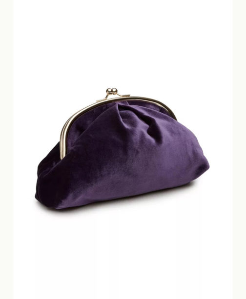 Atos Lombardini Velvet Clutch - Image 4