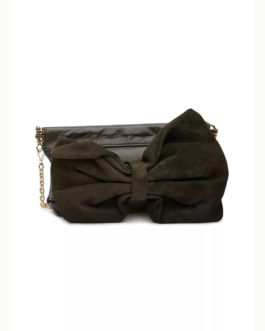 Atos Lombardini Bow Clutch Leather Bag