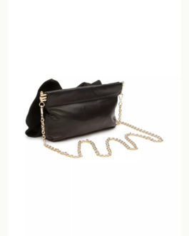 Atos Lombardini Bow Clutch Leather Bag