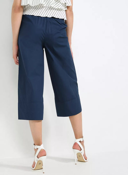 Atos Lombardini Culotte Trousers With Pockets - Image 2