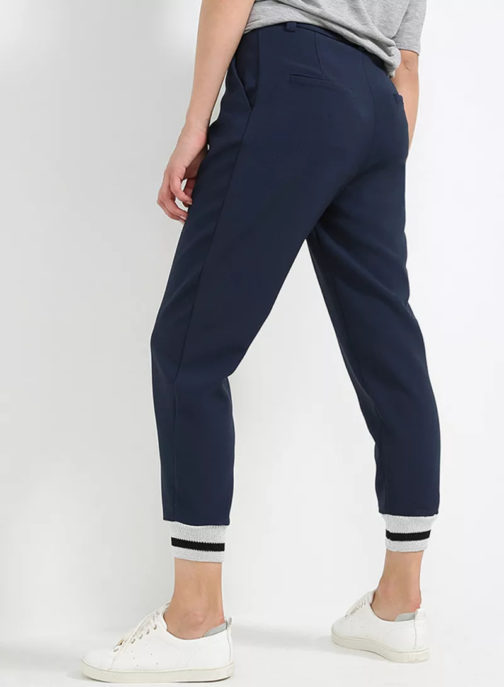 Atos Lombardini Boyfit Trousers With Pockets - Image 2