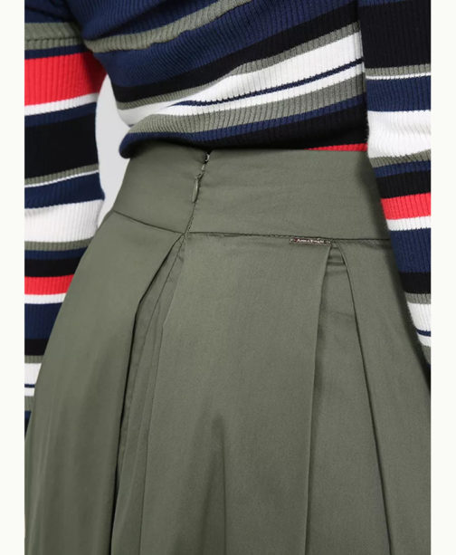 AnnaRita N Long Cotton Stretch Skirt - Image 3