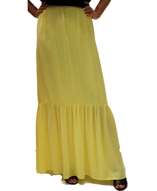 AnnaRita N Satin Long Skirt - Image 7