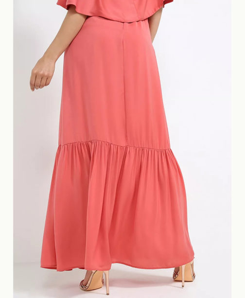 AnnaRita N Satin Long Skirt - Image 2