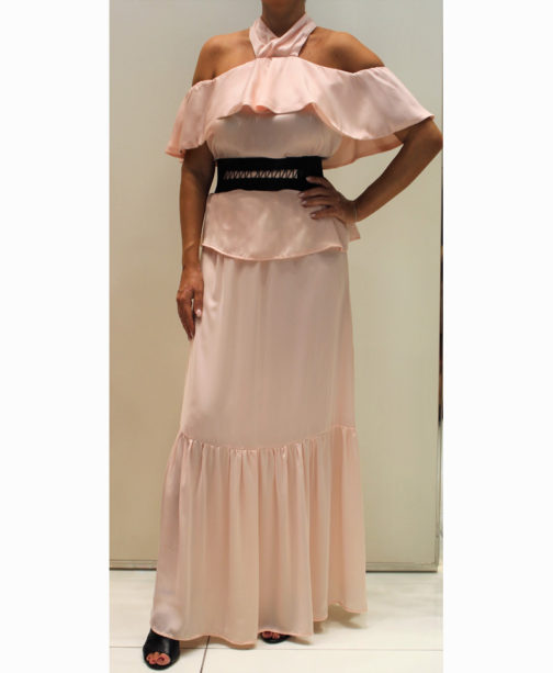 AnnaRita N Off Shoulder Blouse With Open Back - Image 2