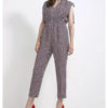 Printed Wide Legged Jumpsuit