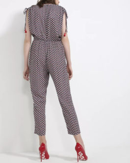 AnnaRita N Printed Wide Legged Jumpsuit