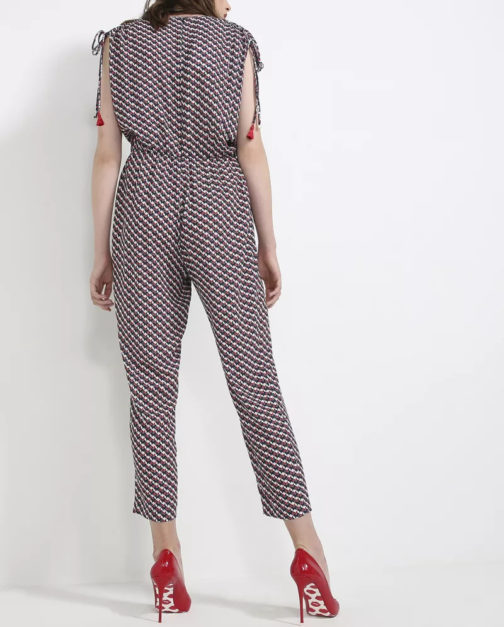 AnnaRita N Printed Wide Legged Jumpsuit - Image 2