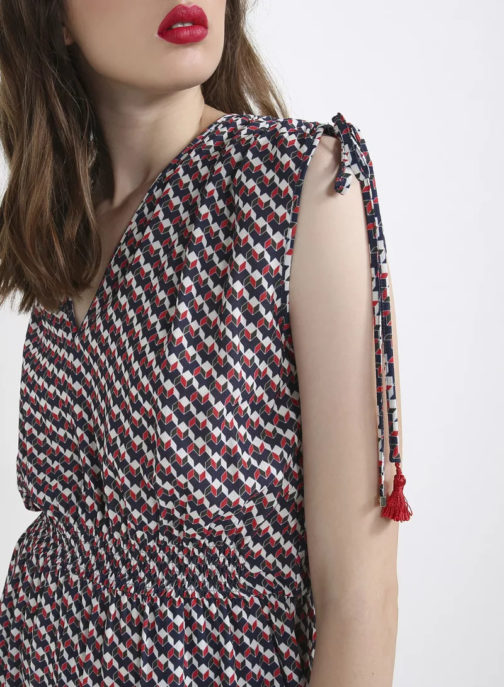 AnnaRita N Printed Wide Legged Jumpsuit - Image 3