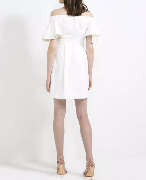 AnnaRita N Off Shoulder Dress With Lace - Image 2