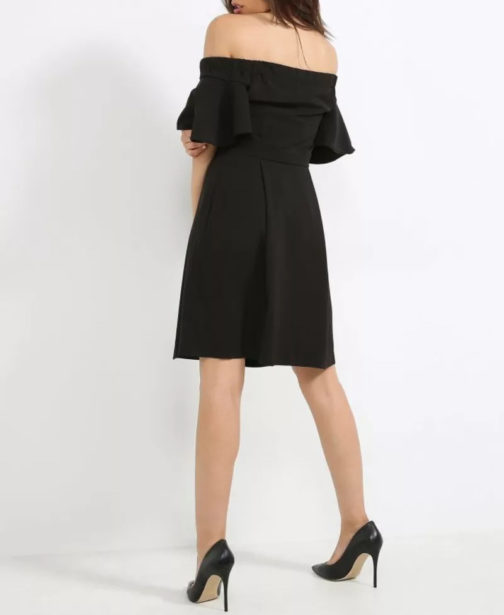 AnnaRita N Off Shoulder Dress With Lace - Image 4