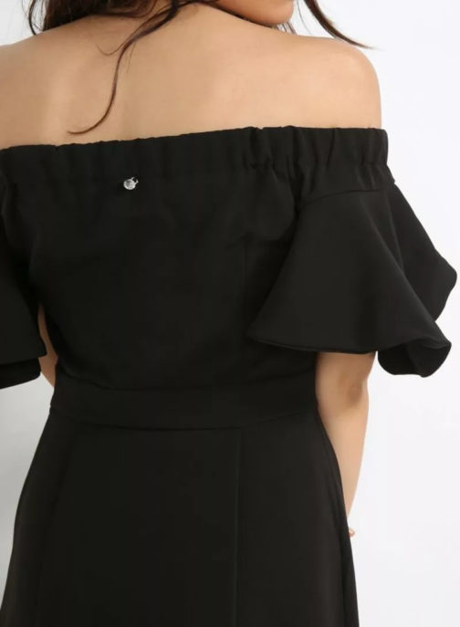 AnnaRita N Off Shoulder Dress With Lace - Image 5