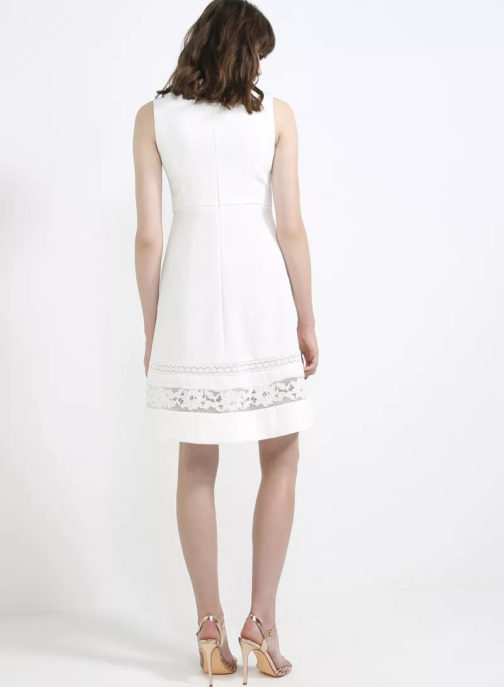 AnnaRita N Knee Length Dress With Lace - Image 2