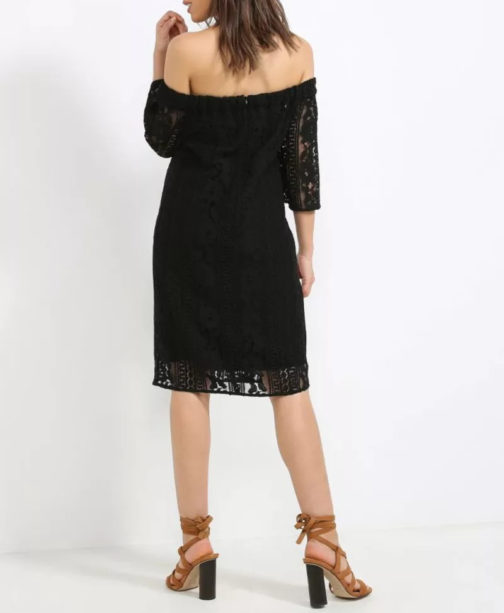 AnnaRita N Short Off Shoulder Lace Dress - Image 3
