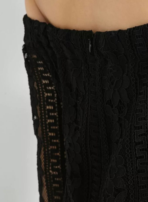 AnnaRita N Short Off Shoulder Lace Dress - Image 4