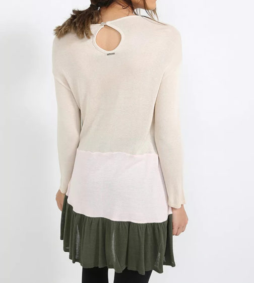 AnnaRita N Long Knit Top With Three Quarters Sleeve - Image 5
