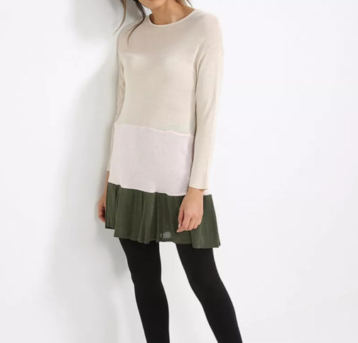 AnnaRita N Long Knit Top With Three Quarters Sleeve - Image 6