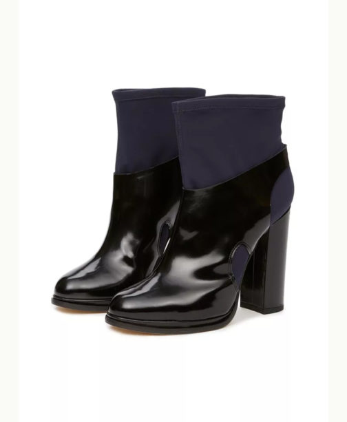 Atos Lombardini Ankle High Heeled Leather Boots - Image 4