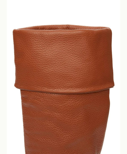 Atos Lombardini Knee Length High Heeled Leather Boots - Image 2