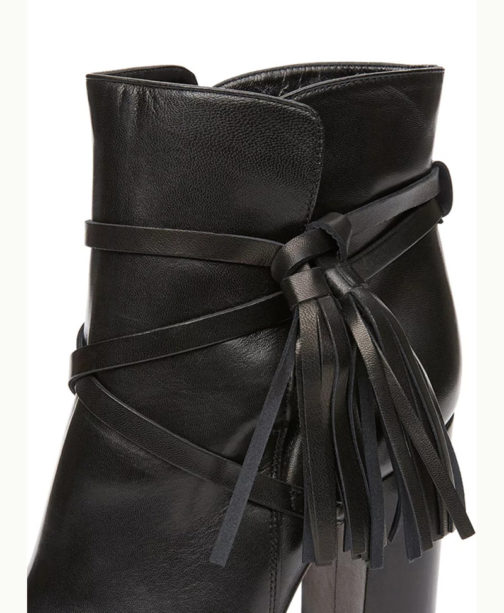 Atos Lombardini High Heeled Leather Ankle Boots - Image 3