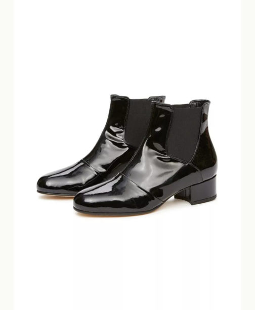 Atos Lombardini Shiny Ankle Leather Boots - Image 4