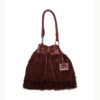 Fringes Large Leather Bag