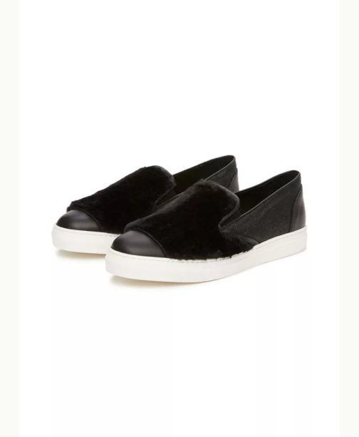 Atos Lombardini Eco Fur Glittered Sneakers - Image 2