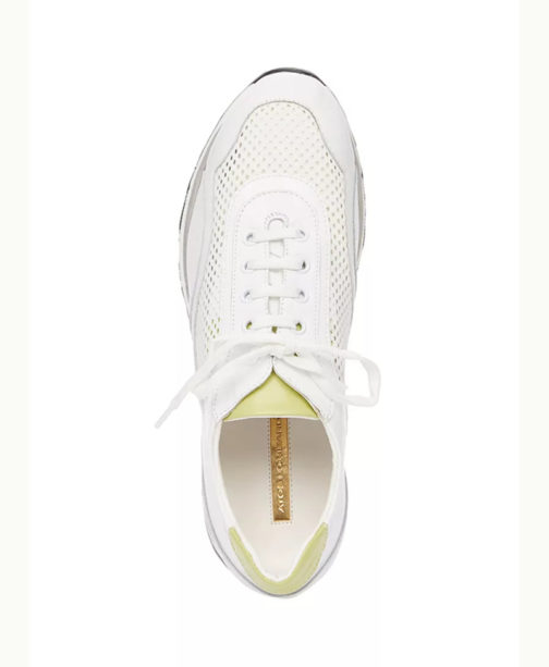Atos Lombardini Net Detailed Leather Sneakers - Image 2