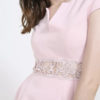 Atos Lombardini Crochet Detail Mini Dress - Image 3