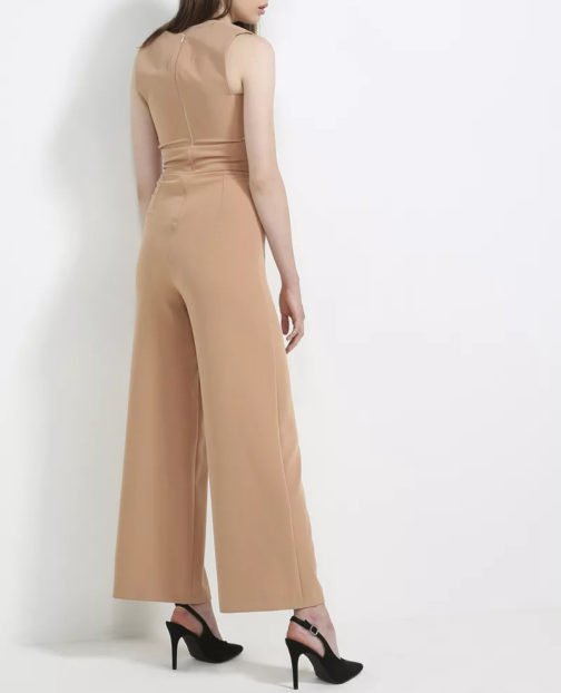 Atos Lombardini Bare Sided Wide Legged Jumpsuit - Image 2