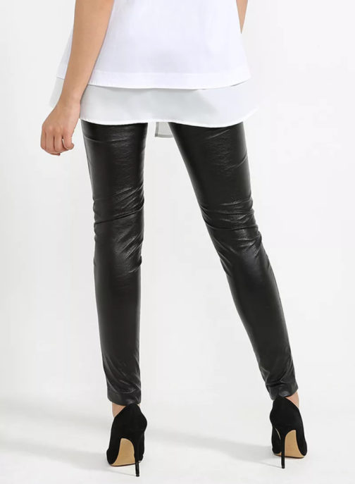 Atos Lombardini Pocket Eco Leather Leggings - Image 2
