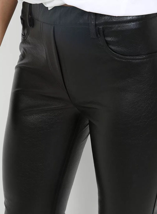Atos Lombardini Pocket Eco Leather Leggings - Image 4