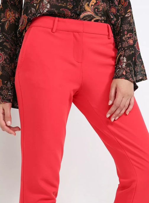 Atos Lombardini Fitted Trousers - Image 4
