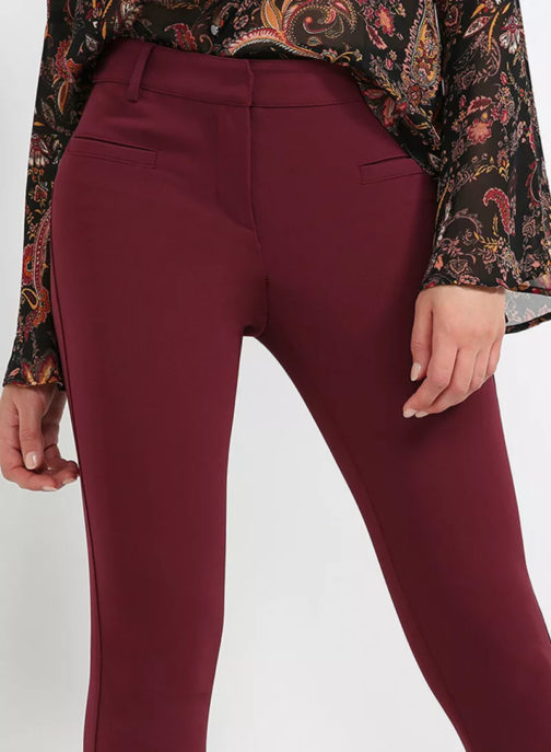 Atos Lombardini Slim Fitted Trousers - Image 4