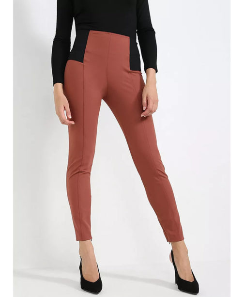 High Waist Basic Trousers