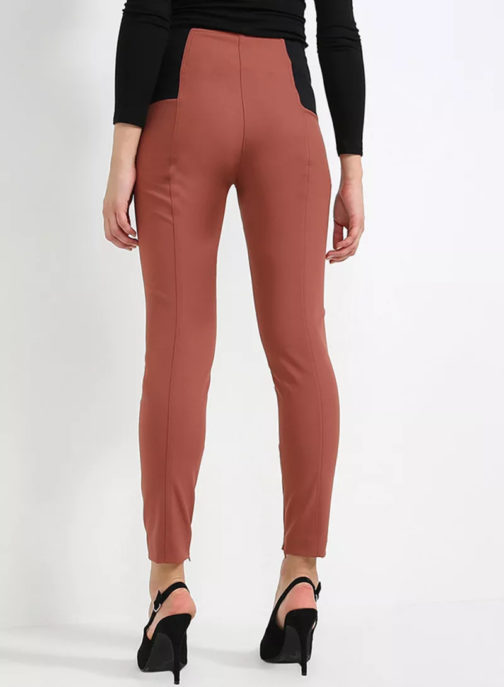 Atos Lombardini Fitted High Waist Basic Trousers - Image 2