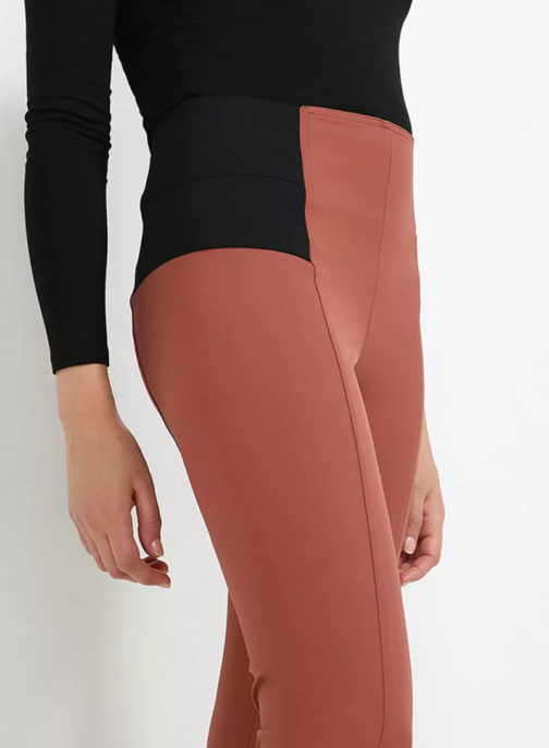 Atos Lombardini Fitted High Waist Basic Trousers - Image 4