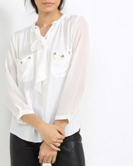Atos Lombardini Long Sleeved Blouse With Pockets