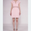 Atos Lombardini Crochet Detail Mini Dress - Image 4