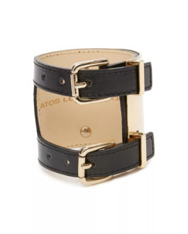 Atos Lombardini Oversized Leather Bracelet