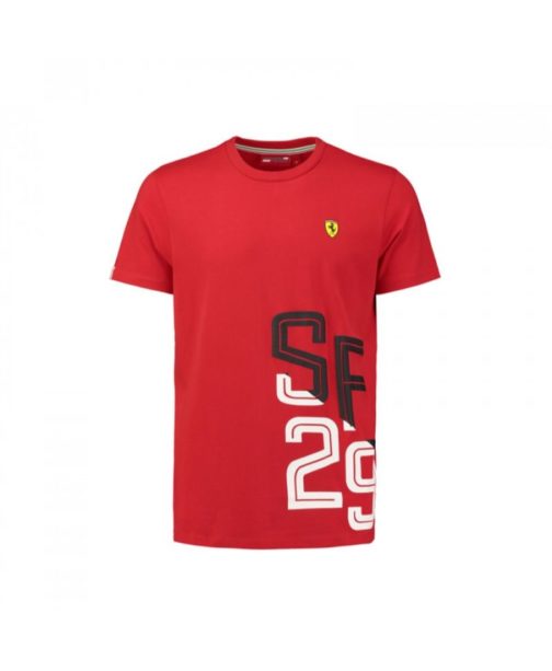 Men's SF29 T-Shirt Red 2018 Scuderia Ferrari