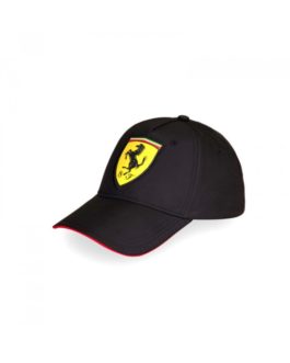 Scudetto Carbon Cap Black 2018 Scuderia Ferrari