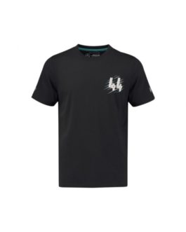 Men’s Lewis Hamilton 44 T-Shirt Black 2018 Mercedes-AMG