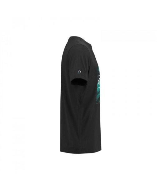 Men's Lewis Hamilton Team LH T-Shirt Black 2018 Mercedes-AMG Petronas Motorsport - Image 3