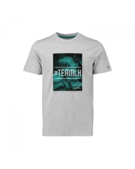 Men’s Lewis Hamilton Team LH T-Shirt Gray 2018 Mercedes-AMG Petronas Motorsport