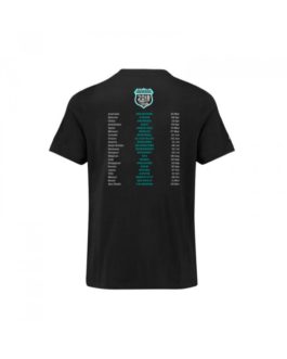 Men’s 2018 Tour T-Shirt Black 2018 Mercedes-AMG Petronas Motorsport