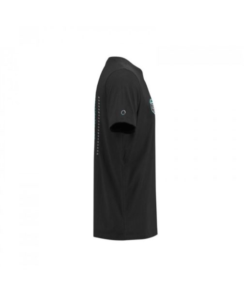 Men's 2018 Tour T-Shirt Black 2018 Mercedes-AMG Petronas Motorsport - Image 3